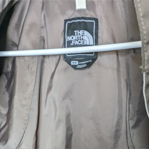 The North Face grey white HyVent utility jacket size medium - Picture 9 of 14